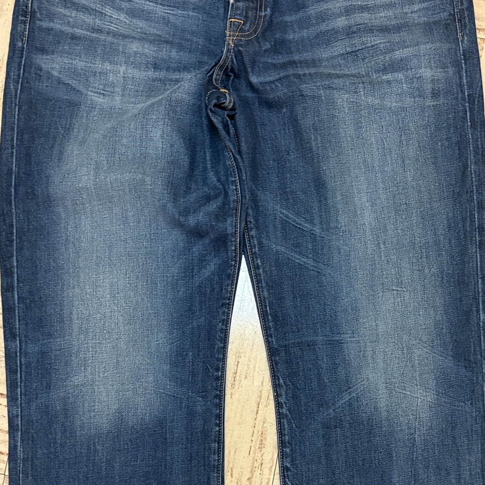 Lucky Brand Men's Blue Jeans Size 36 Vintage Straight - Picture 13 of 16